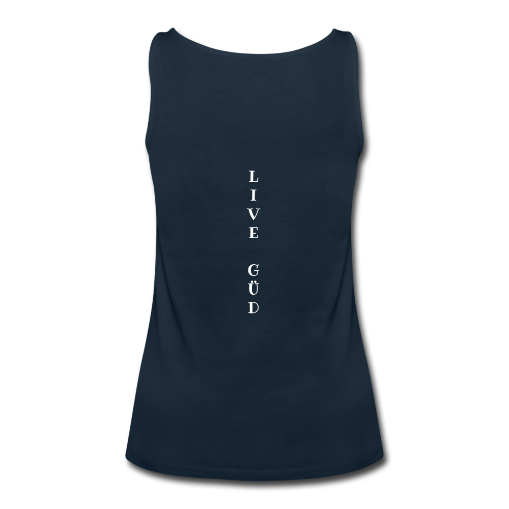 Women’s Premium Tank Top - deep navy