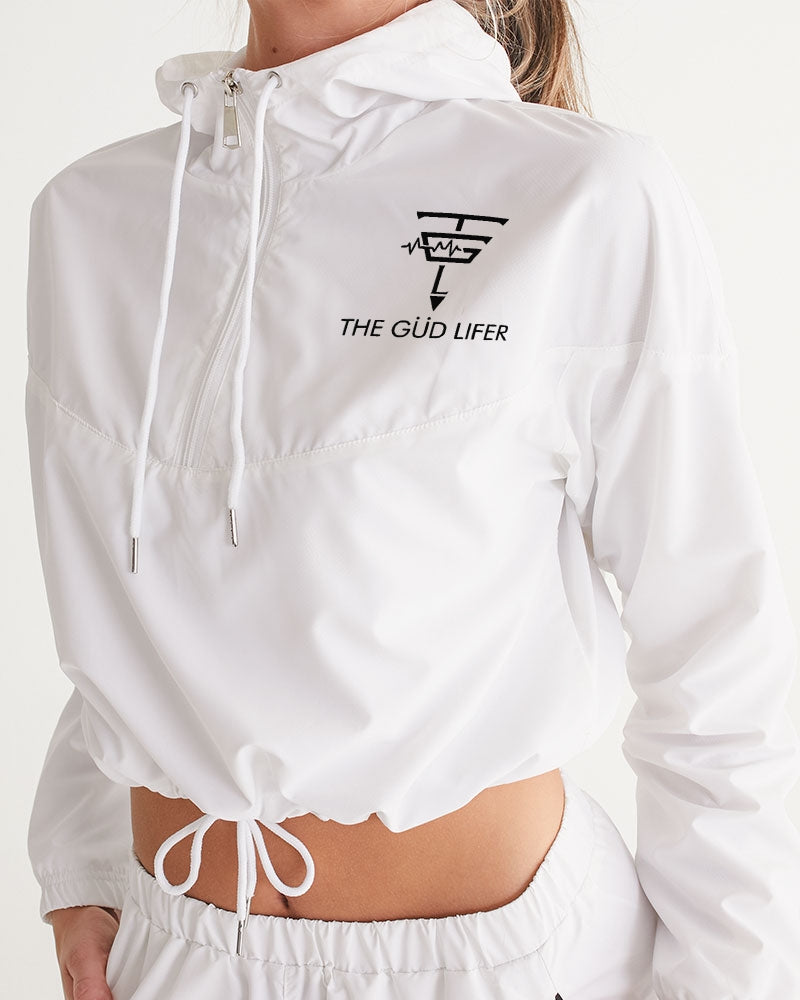 The Güd Lifer Women's Cropped Windbreaker