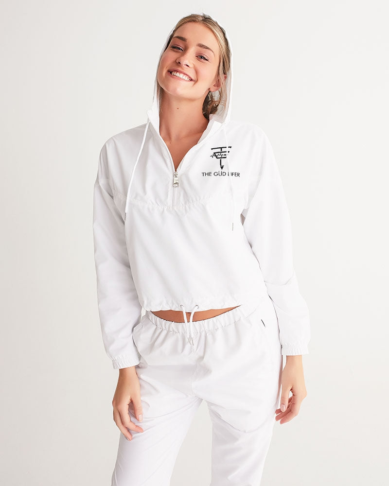 The Güd Lifer Women's Cropped Windbreaker