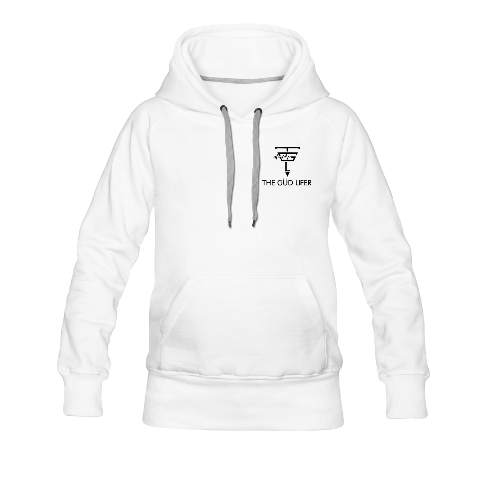 Women’s Premium Hoodie - white