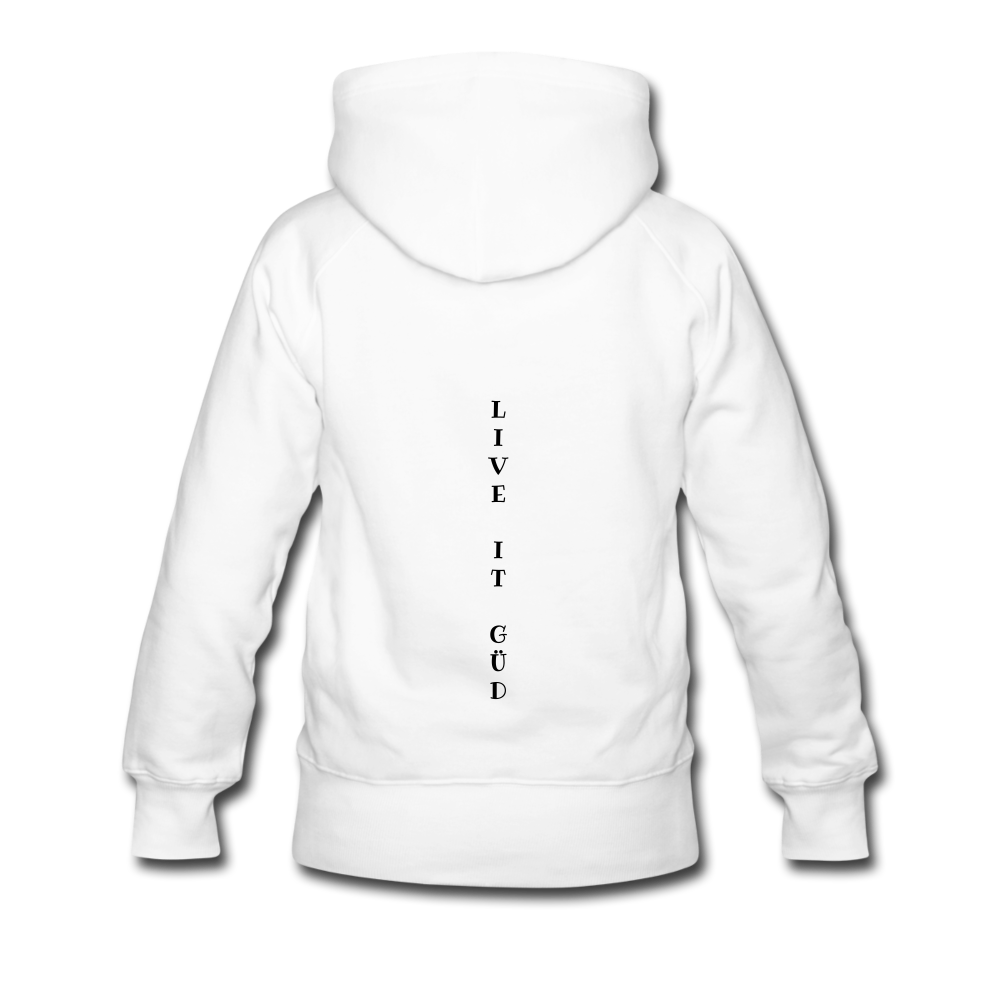 Women’s Premium Hoodie - white