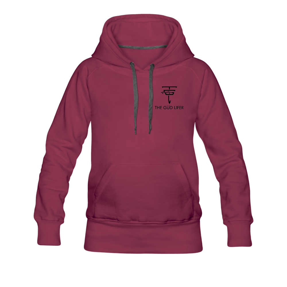 Women’s Premium Hoodie - burgundy