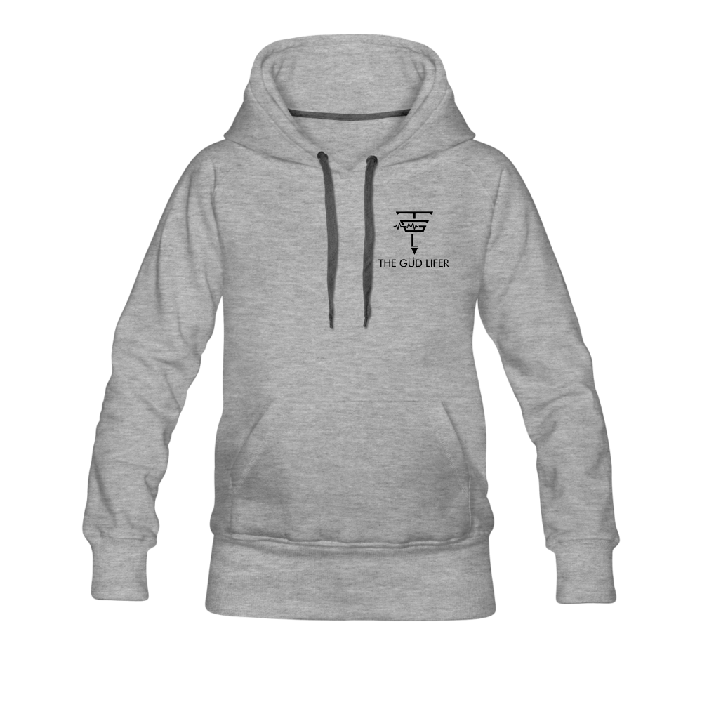 Women’s Premium Hoodie - heather gray