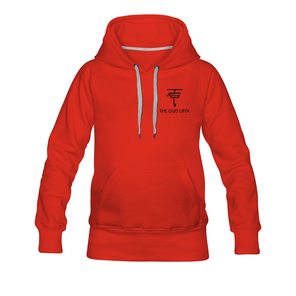 Women’s Premium Hoodie - red