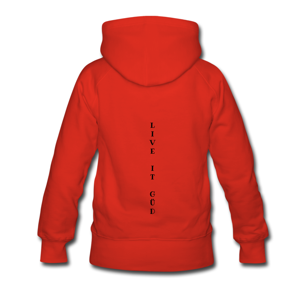 Women’s Premium Hoodie - red