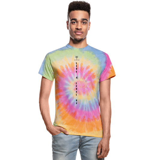 Unisex Tie Dye T-Shirt - rainbow