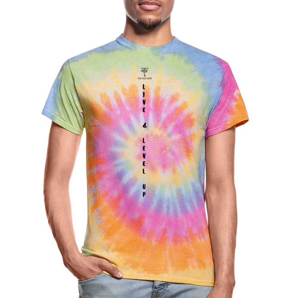 Unisex Tie Dye T-Shirt - rainbow