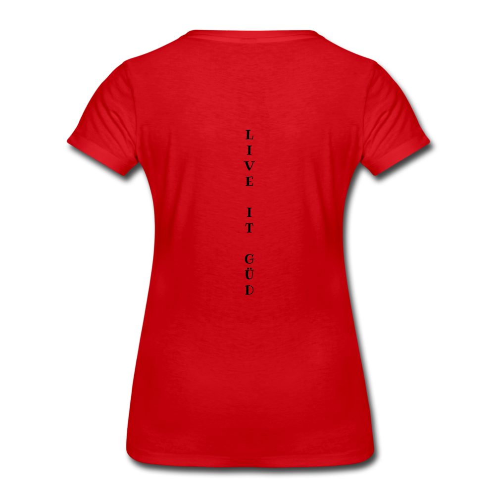 LIVE IT UP Women’s Premium T-Shirt - red