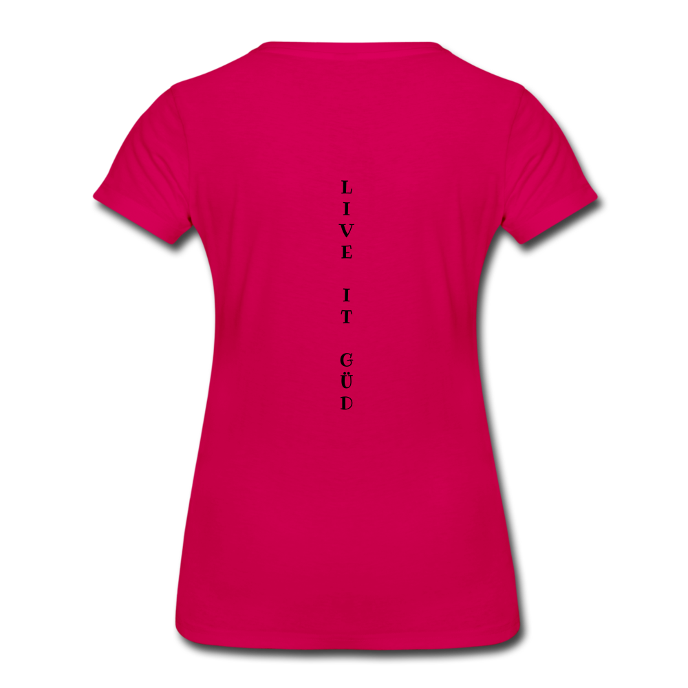 LIVE IT UP Women’s Premium T-Shirt - dark pink