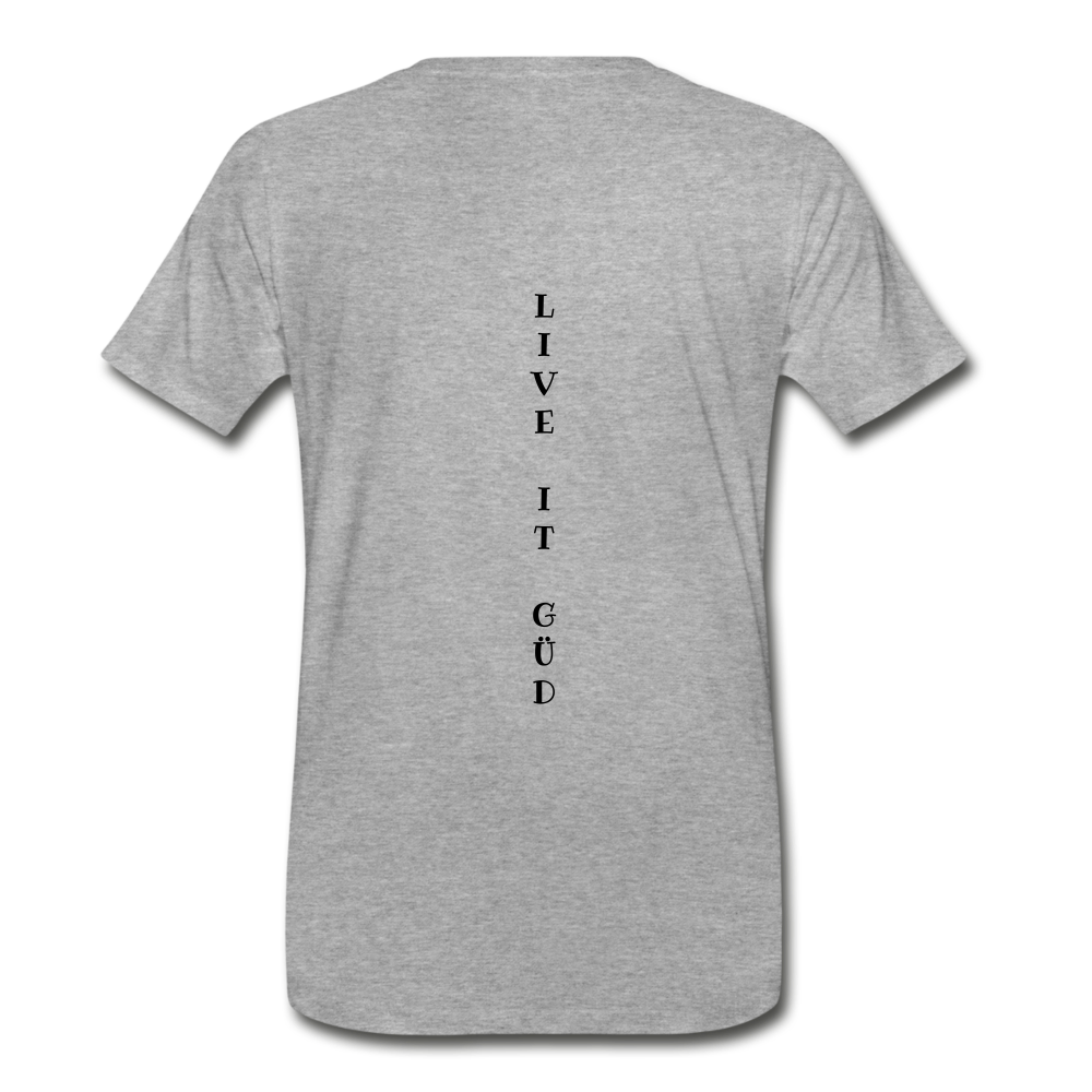 LIVE LOUD Men's Premium T-Shirt - heather gray