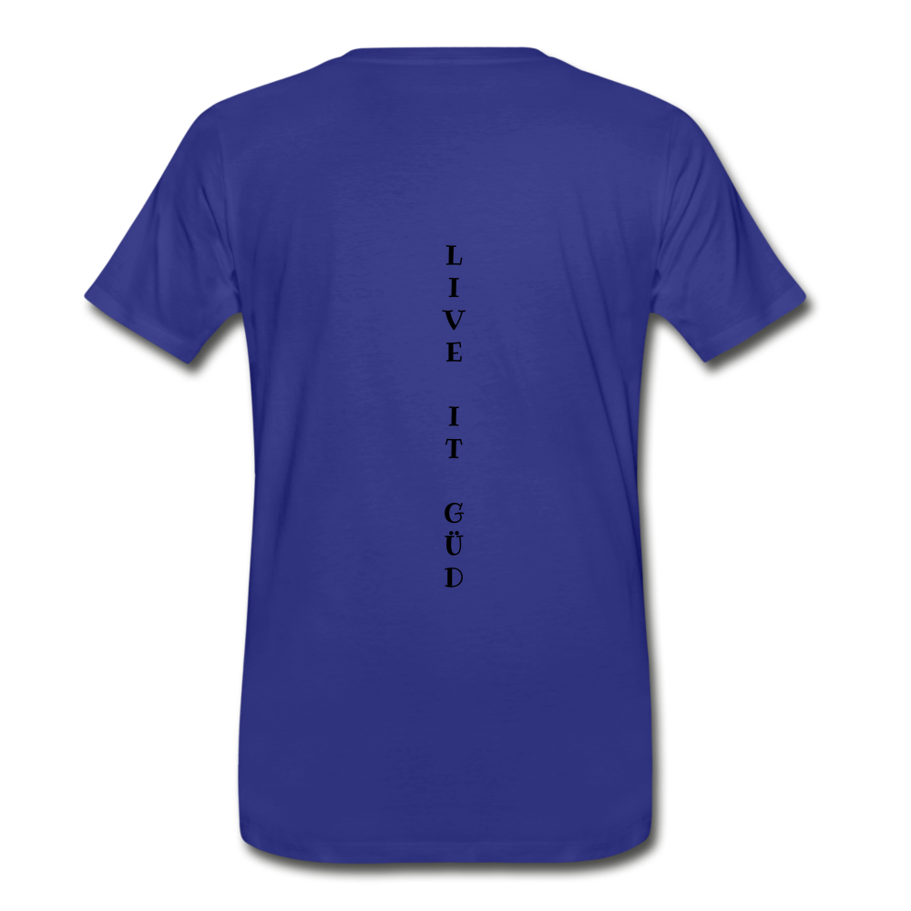 LIVE LOUD Men's Premium T-Shirt - royal blue