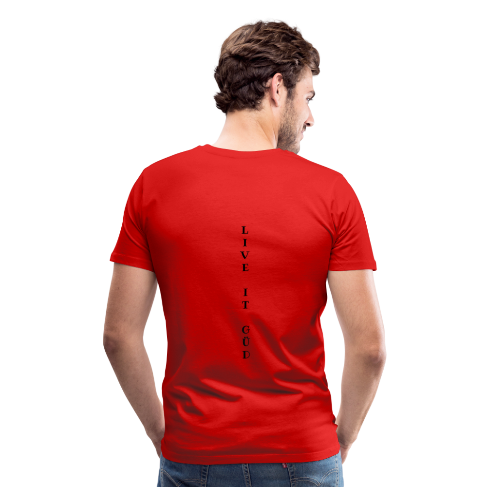 LIVE LOUD Men's Premium T-Shirt - red