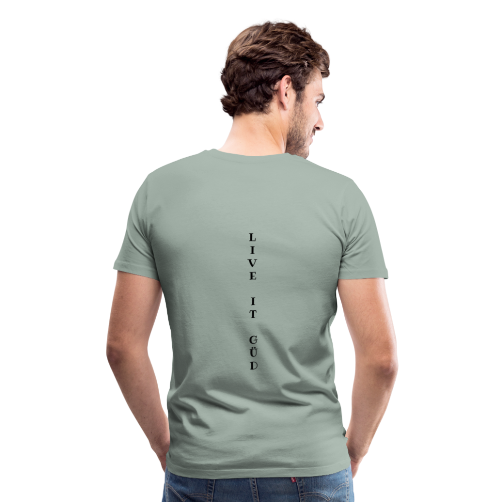 LIVE LOUD Men's Premium T-Shirt - steel green