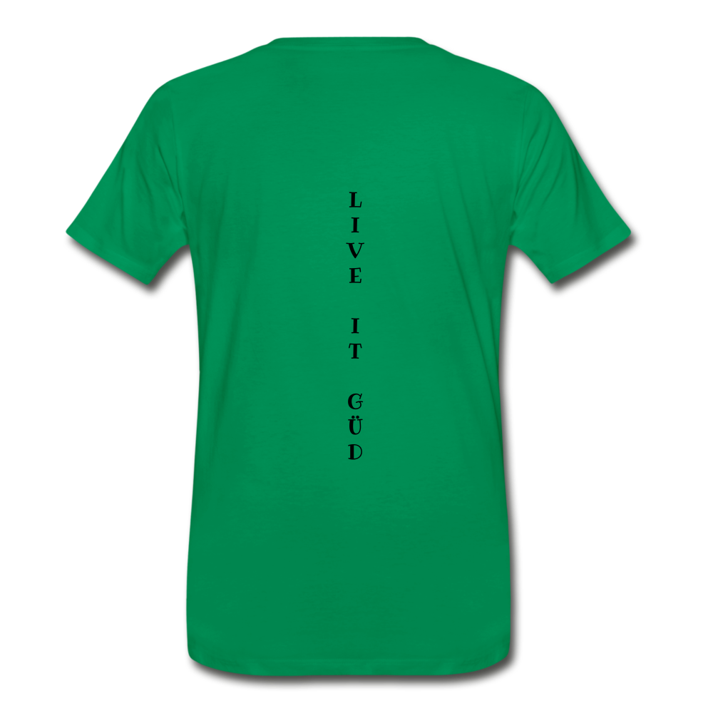 LIVE LOUD Men's Premium T-Shirt - kelly green