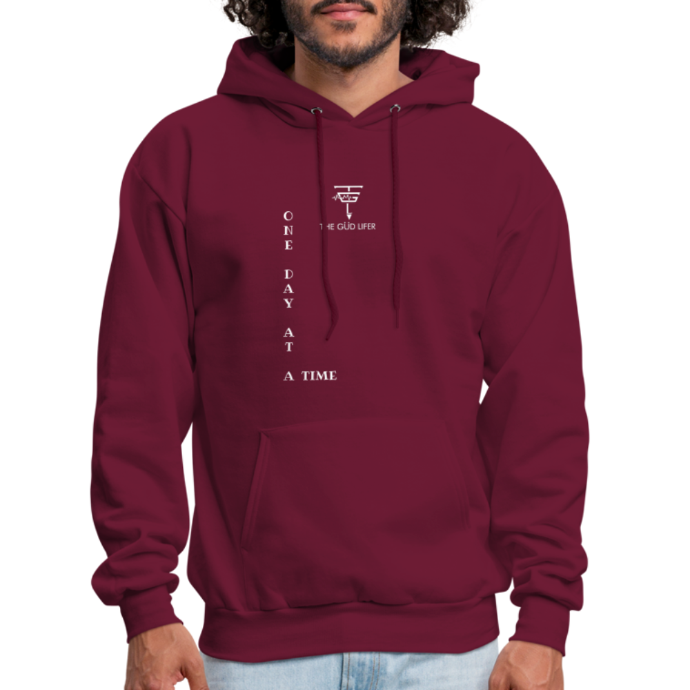 Men's Hoodie - burgundy