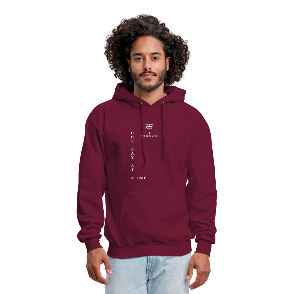 Men's Hoodie - burgundy