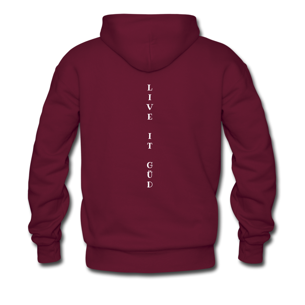 Men's Hoodie - burgundy