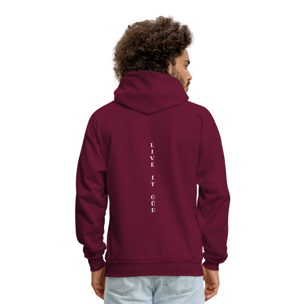 Men's Hoodie - burgundy