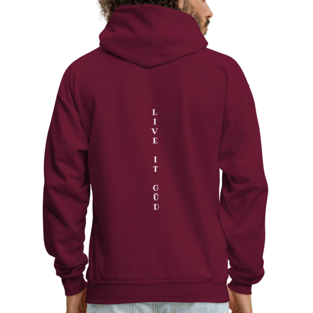 Men's Hoodie - burgundy