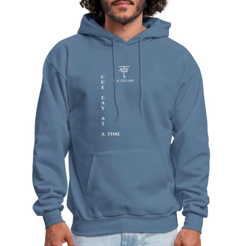 Men's Hoodie - denim blue