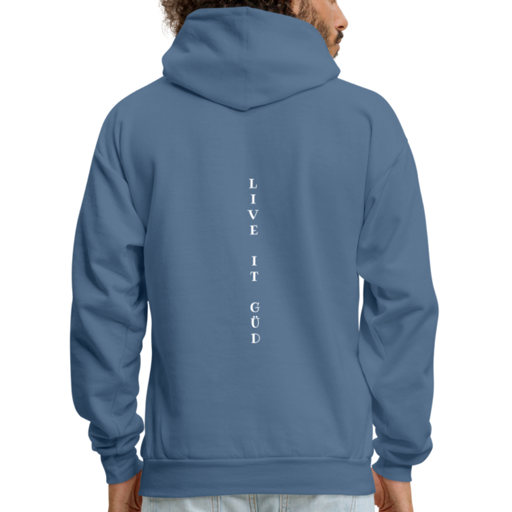 Men's Hoodie - denim blue