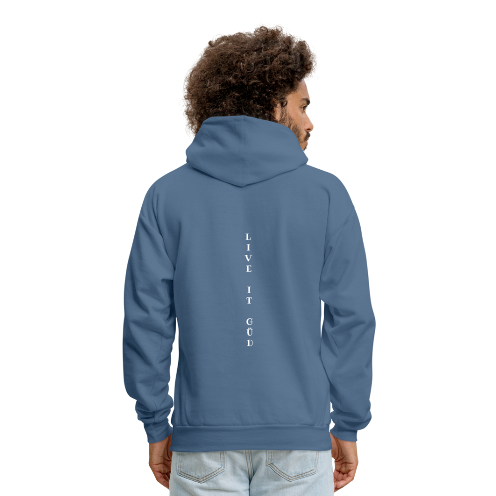 Men's Hoodie - denim blue