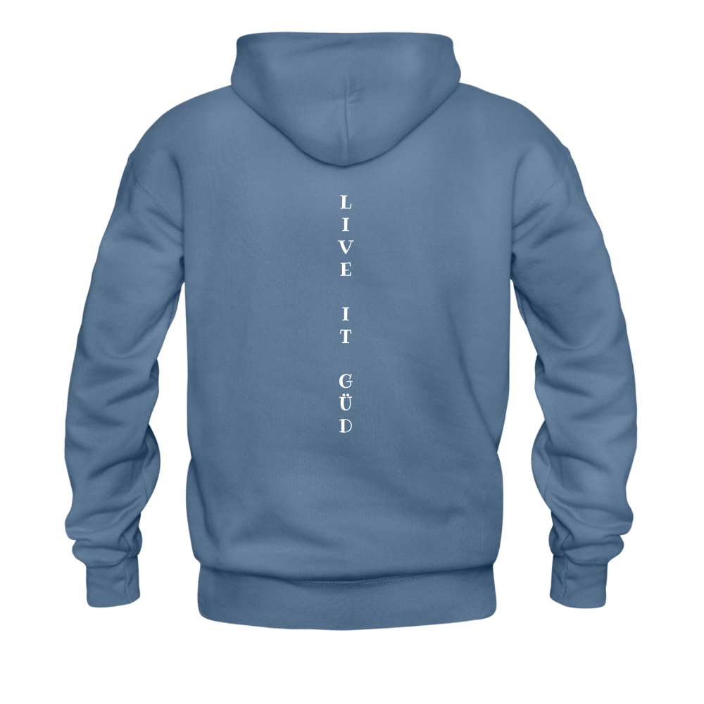 Men's Hoodie - denim blue