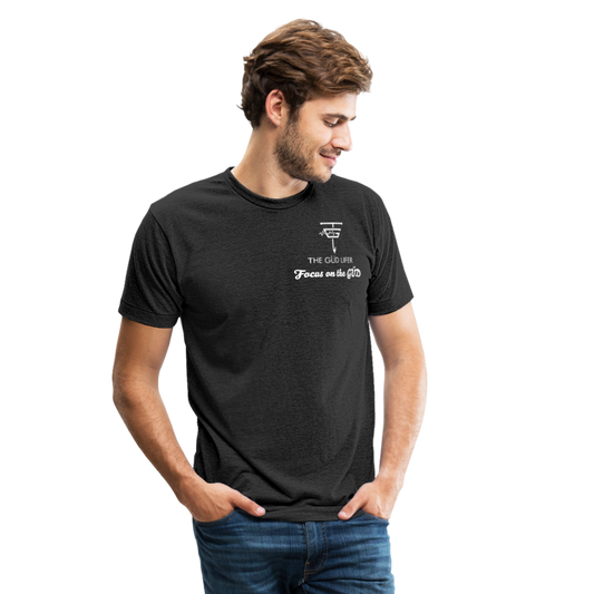 Unisex Tri-Blend T-Shirt - heather black