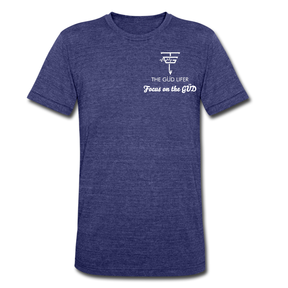 Unisex Tri-Blend T-Shirt - heather indigo