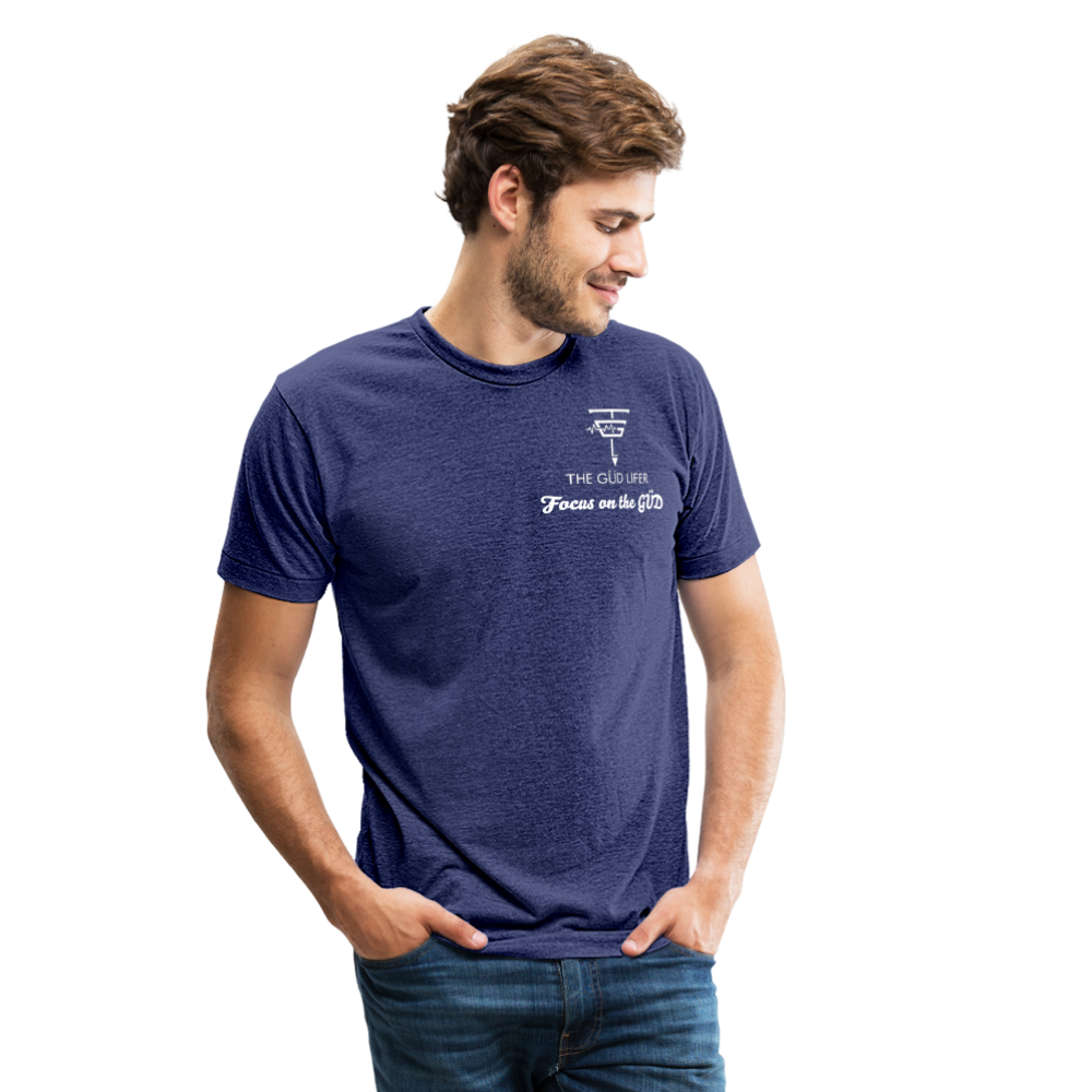 Unisex Tri-Blend T-Shirt - heather indigo