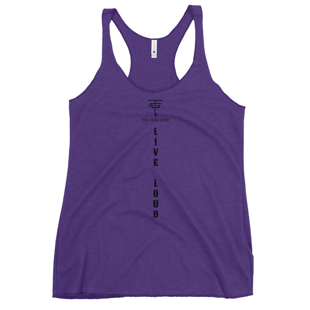 LIVE LOUD Women's Racerback Tank