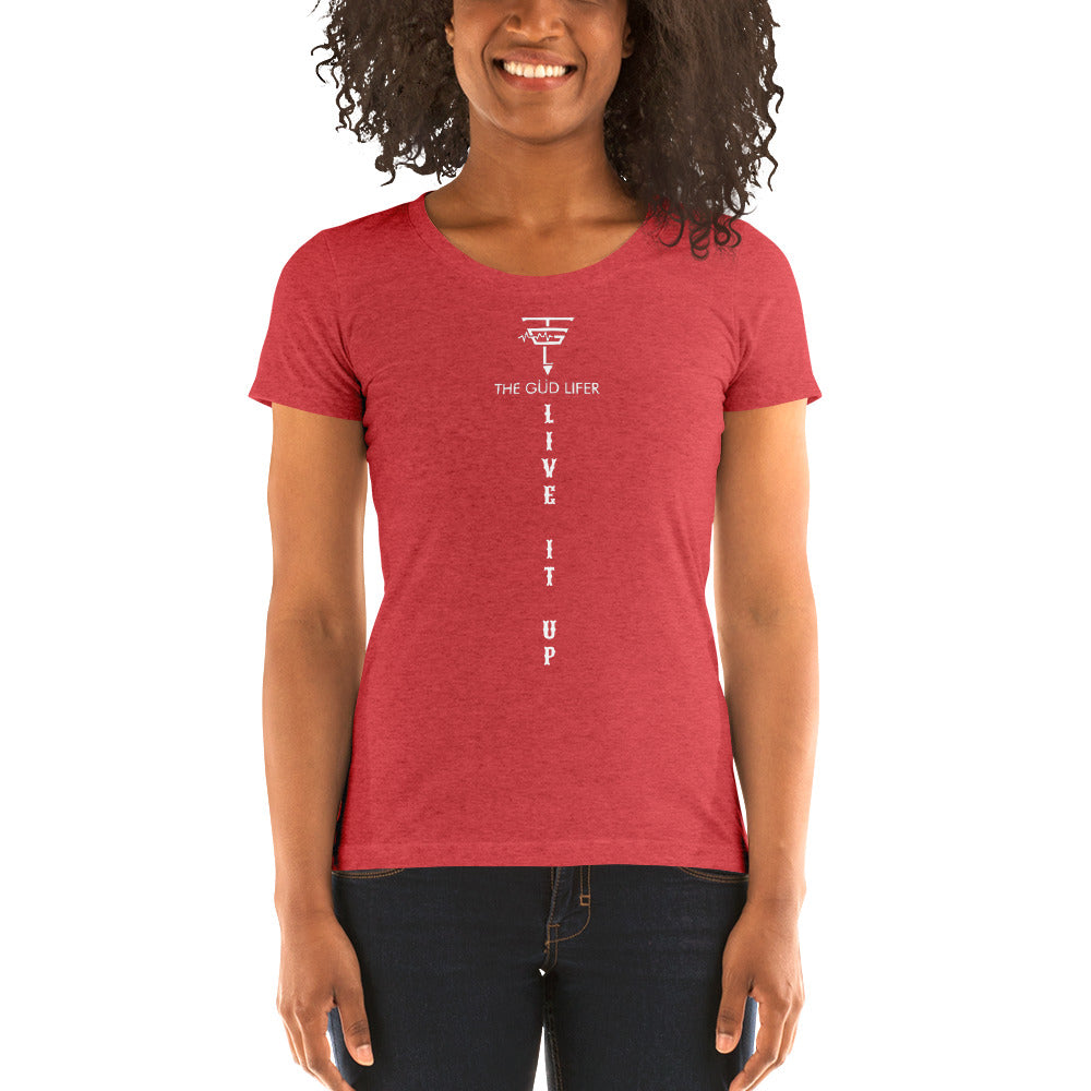 LIVE IT UP Ladies' short sleeve t-shirt